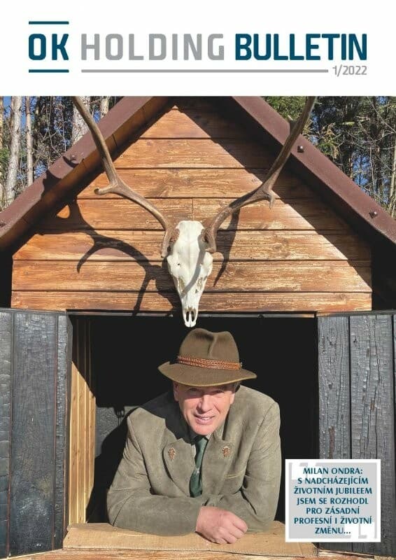 Titulní strana OK HOLDING BULLETIN 1/2022